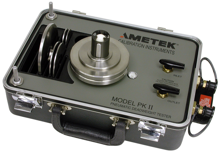 PK II Pneumatic Deadweight Tester