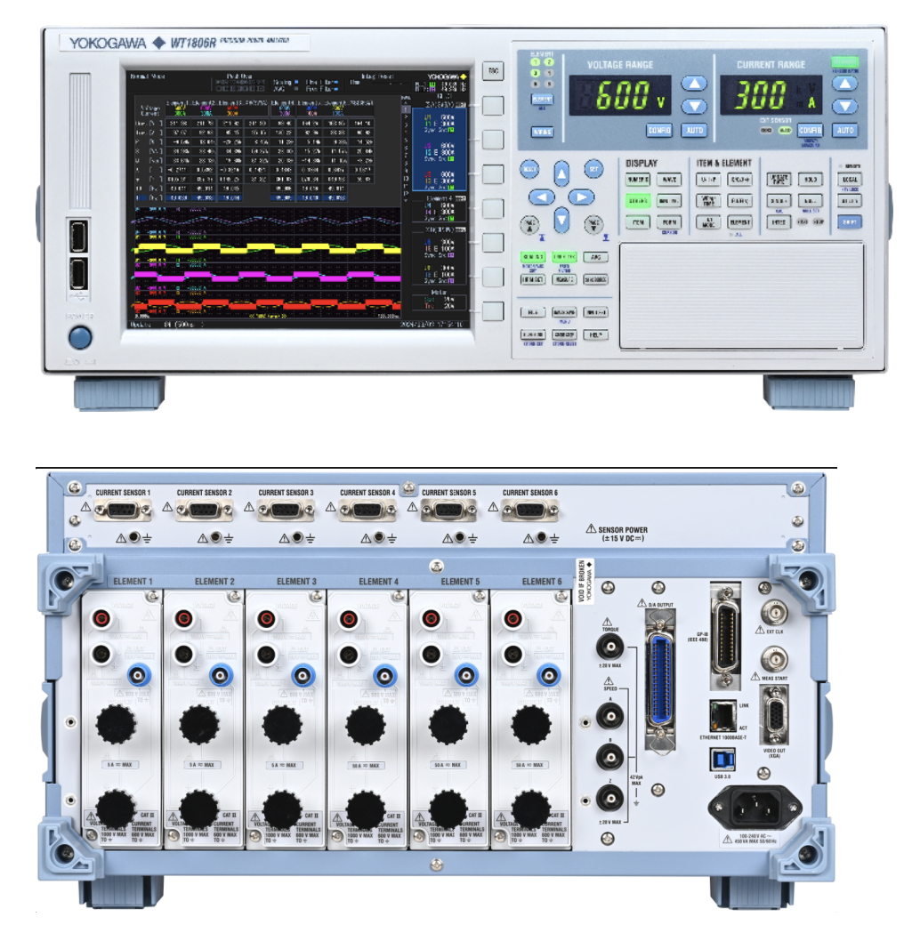Yokogawa WT1800R Power Analyzer